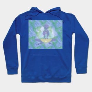 Meditation heart lotus Hoodie